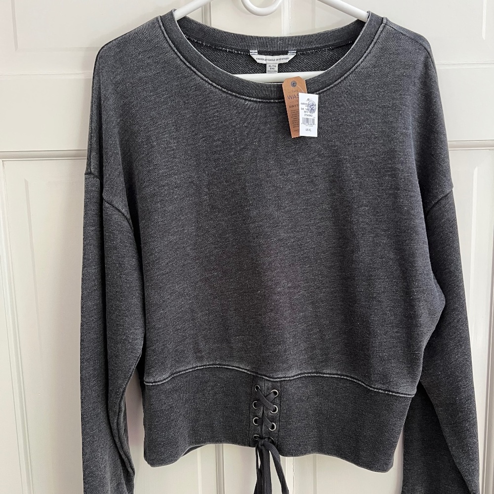 NWT Washed American Eagle top. Size XL
